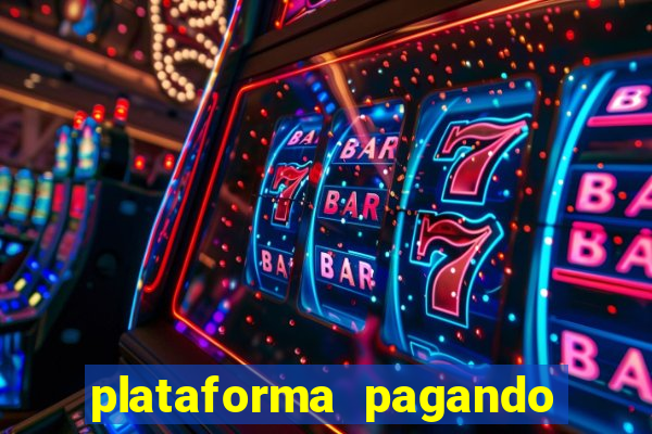 plataforma pagando no cadastro fortune tiger