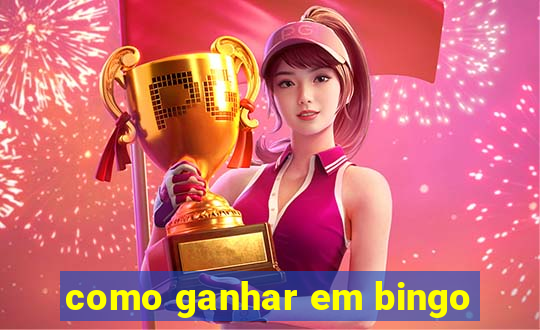 como ganhar em bingo