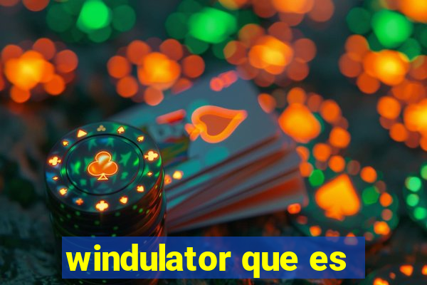 windulator que es