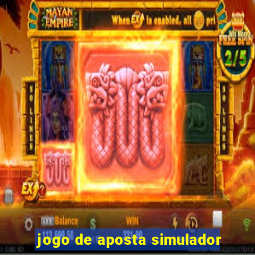 jogo de aposta simulador