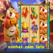 sonhar com tatu jogo do bicho