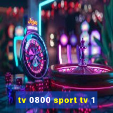 tv 0800 sport tv 1