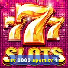 tv 0800 sport tv 1