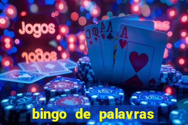 bingo de palavras de natal