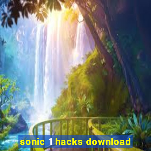 sonic 1 hacks download