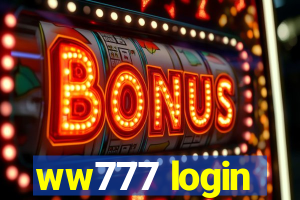 ww777 login