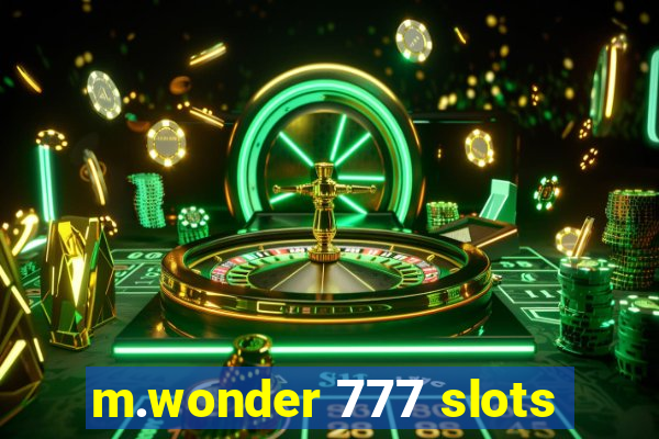 m.wonder 777 slots