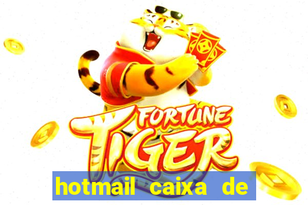 hotmail caixa de entrada entrar