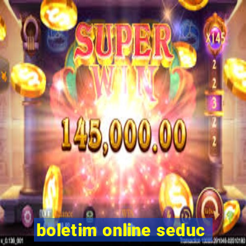 boletim online seduc