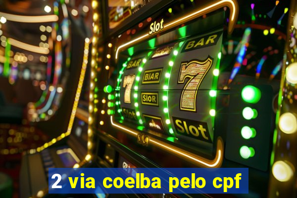 2 via coelba pelo cpf