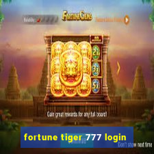 fortune tiger 777 login