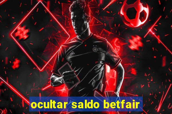 ocultar saldo betfair