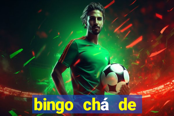 bingo chá de bebê excel