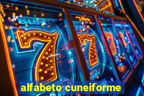 alfabeto cuneiforme