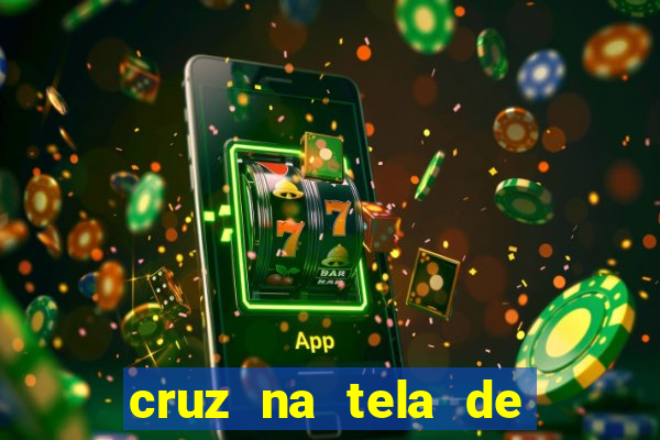 cruz na tela de cruz das