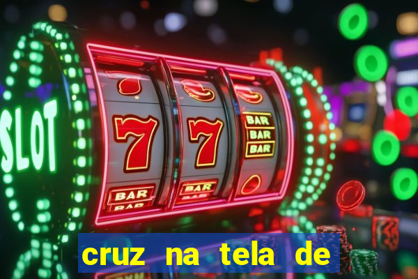 cruz na tela de cruz das