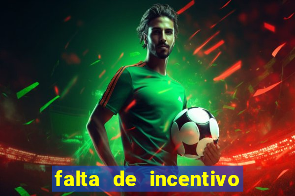 falta de incentivo ao esporte nas escolas