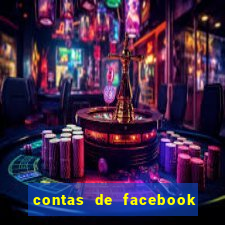 contas de facebook abandonadas com senha e email