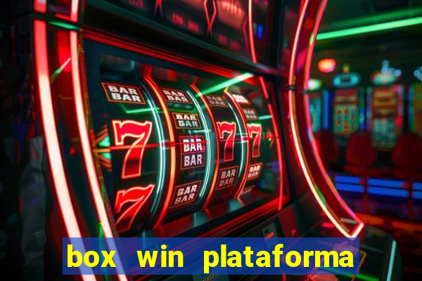 box win plataforma de jogos