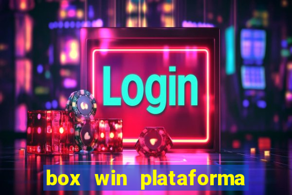 box win plataforma de jogos