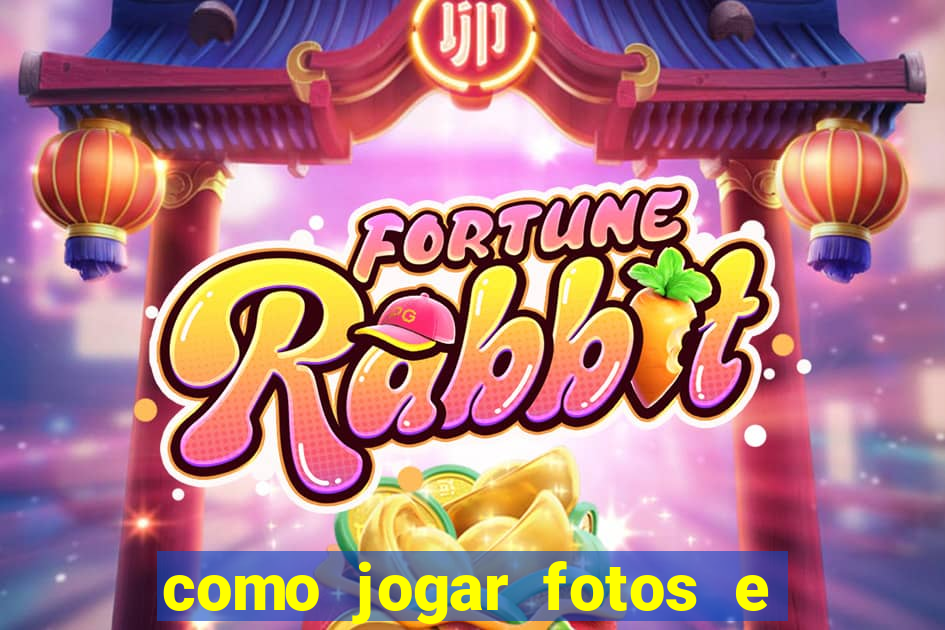 como jogar fotos e videos na nuvem