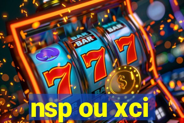 nsp ou xci