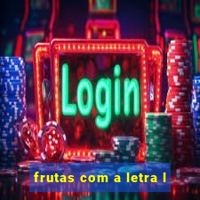 frutas com a letra l