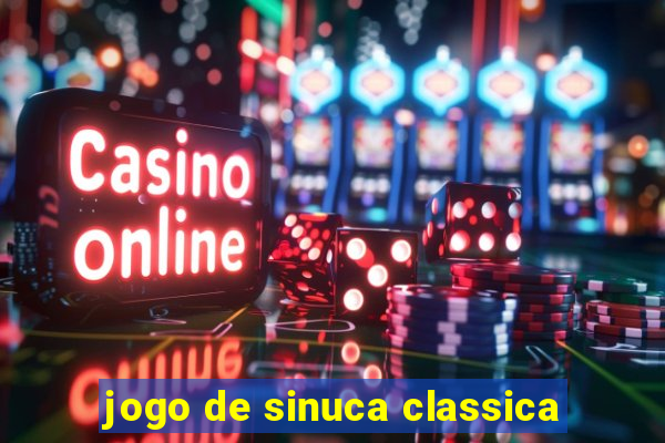 jogo de sinuca classica