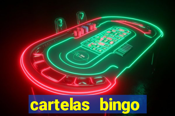 cartelas bingo bingo de palavras para imprimir