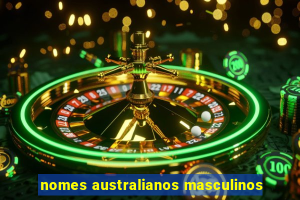 nomes australianos masculinos