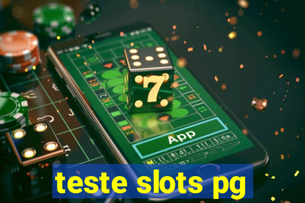 teste slots pg