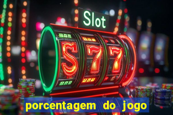 porcentagem do jogo fortune tiger