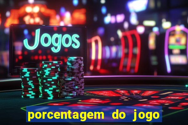 porcentagem do jogo fortune tiger