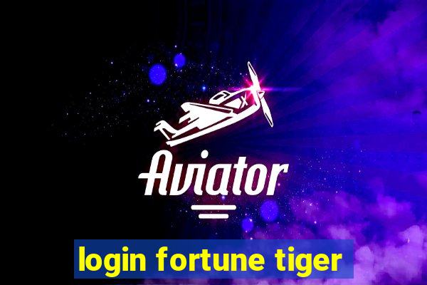 login fortune tiger