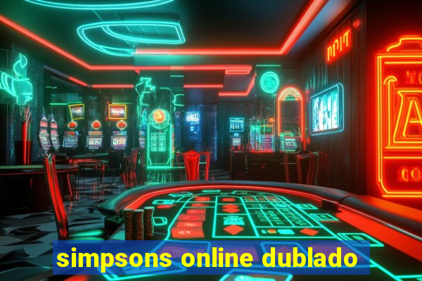 simpsons online dublado