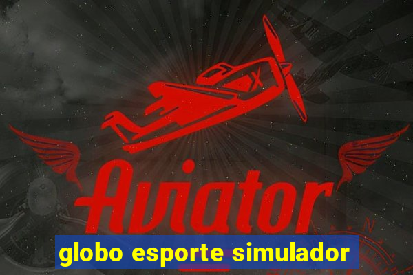 globo esporte simulador