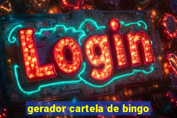 gerador cartela de bingo