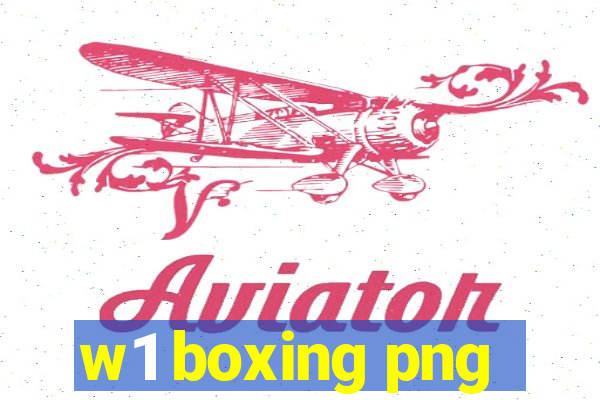 w1 boxing png