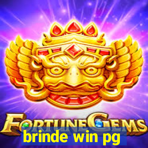 brinde win pg