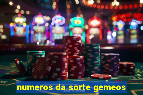 numeros da sorte gemeos