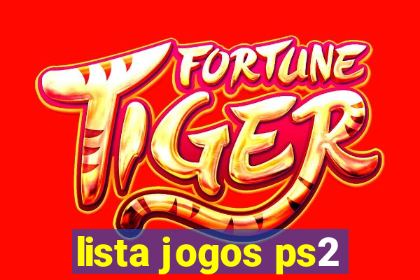 lista jogos ps2