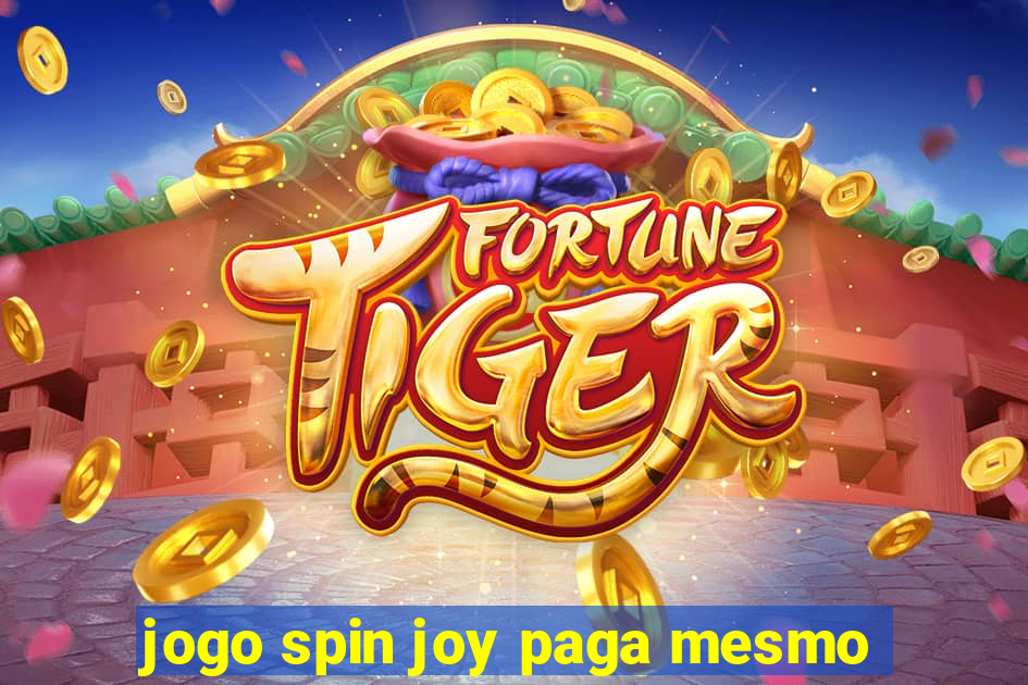 jogo spin joy paga mesmo