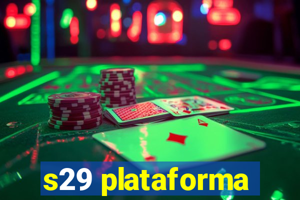 s29 plataforma