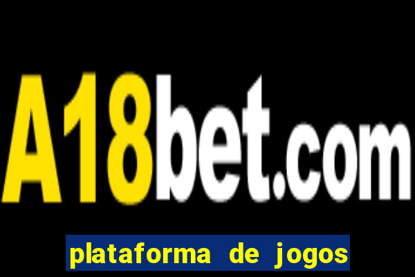 plataforma de jogos big win