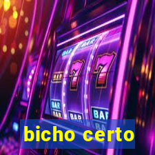 bicho certo