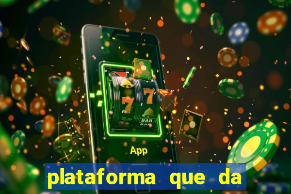 plataforma que da para depositar 1 real