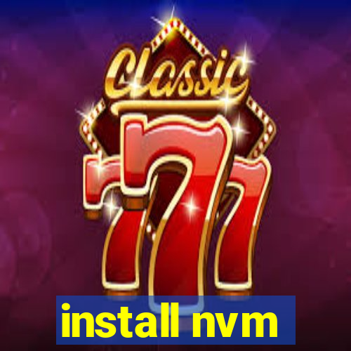 install nvm