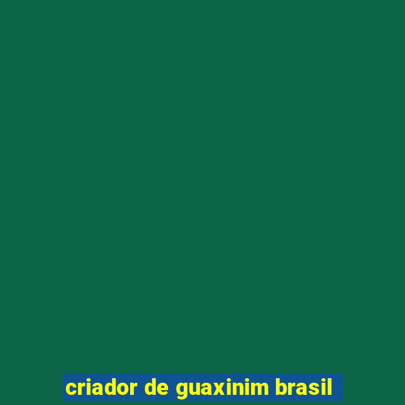 criador de guaxinim brasil