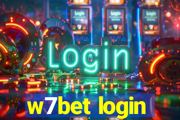 w7bet login