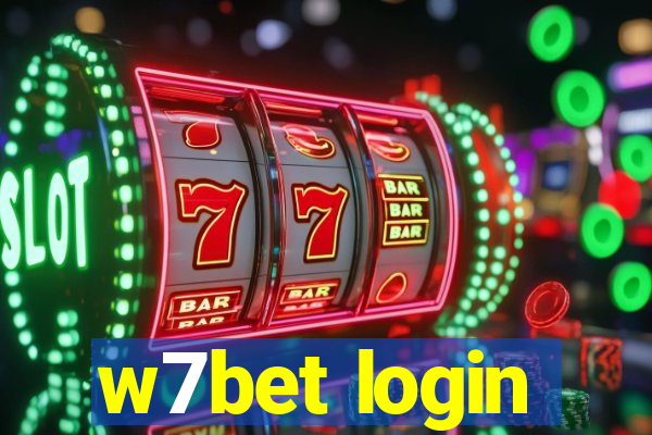 w7bet login